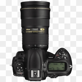 Dslr Camera Nikon Png, Transparent Png - dslr png