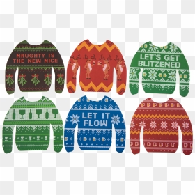 28 Collection Of Ugly Sweater Clipart Transparent, HD Png Download - holiday background png