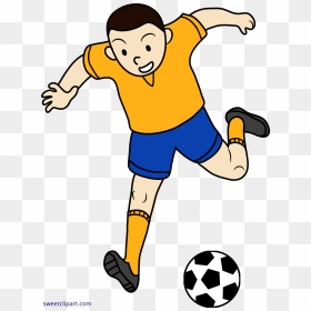 Football Player Clipart Png - Playing Soccer Clipart, Transparent Png - football player silhouette png