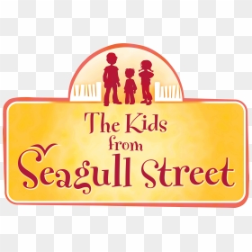 The Kids From Seagull Street - Silhouette, HD Png Download - seagull silhouette png
