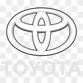 White Toyota Logo Png, Transparent Png - entourage png