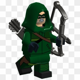 Transparent Lego Green - Green Arrow Lego Custom, HD Png Download - green arrow comic png