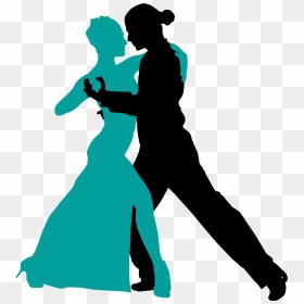 Ballroom Dance Latin Dance Tango Dance Studio - Ballroom Dancing Silhouette Png, Transparent Png - dancers png