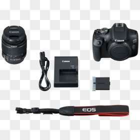 Dslr Camera, Eos 2000d, 18-55, Battery Kit Canon 2728c010 - Canon Eos 2000d Kit 18 55 Is Ii, HD Png Download - dslr png
