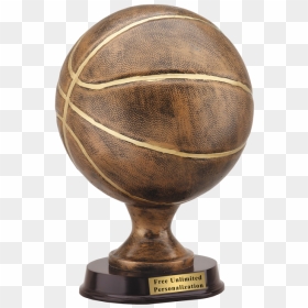 Bronze Basketball Trophy, HD Png Download - nba trophy png