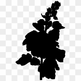 Hollyhock Clip Arts - Hōryū-ji, HD Png Download - cowboy silhouette png