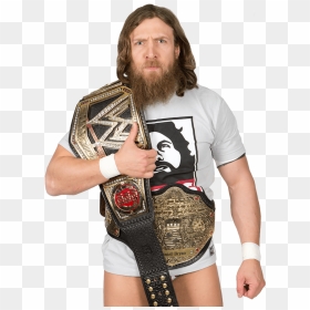 Daniel Bryan With Belt Clip Arts - Wwe Daniel Bryan Wins World Heavyweight Championship, HD Png Download - daniel bryan png