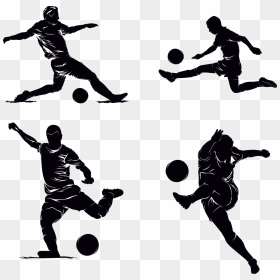 Football Player Logo , Png Download - Vector Graphics, Transparent Png - football player silhouette png
