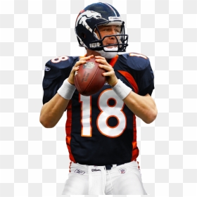 American Football - Peyton Manning Broncos Png, Transparent Png - nfl football png