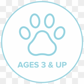 Ages 3 And Up - Circle, HD Png Download - birthday streamers png