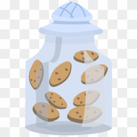Cookies In Jar Clipart, HD Png Download - biscuit png