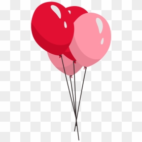 Balloons Png - Transparent Background Balloon Vector, Png Download - red balloons png