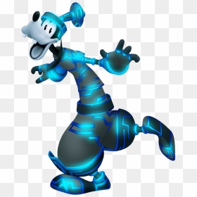 Tron Donald And Goofy Pic - Kingdom Hearts Tron Goofy, HD Png Download - tron png
