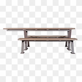 Picknick Table Png Side, Transparent Png - picnic table png