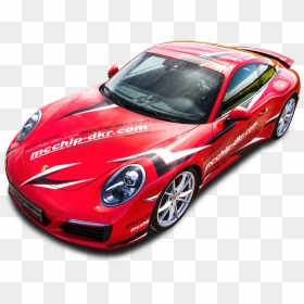 Red Porsche 991 Carrera S Racing Car Png Image - Porsche 991 Racing Red, Transparent Png - red car png