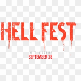 Hell Fest Movie Logo , Png Download - Hell Fest Movie Png, Transparent Png - hell png
