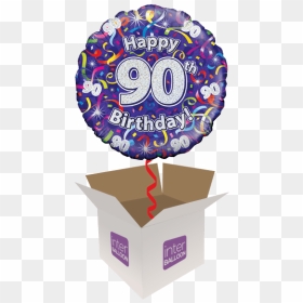 Happy 90th Birthday Streamers - Transparent Happy 50th Birthday Png, Png Download - birthday streamers png
