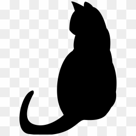 Kisspng Black Cat Silhouette Kitten Clip Art Pets 5acdca2f06fb38 - Silhouette Transparent Background Cat Clipart, Png Download - black cat clipart png