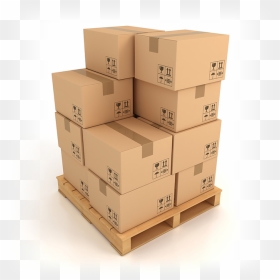 Boxes On Pallet Png, Transparent Png - vhv