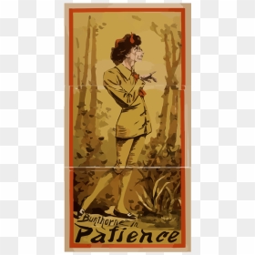 Man With A Camera Svg Clip Arts - Gilbert And Sullivan Original Patience Poster, HD Png Download - cartoon camera png