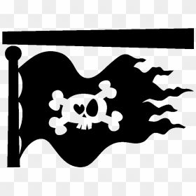 Jolly Roger Flag Of The United States Piracy Child - Cartoon Pirate Ship, HD Png Download - jolly roger png