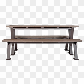 Bayview Picnic Table - Picnic Table Side View, HD Png Download - picnic table png