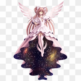 Anime Transparent Goddess - Madoka Kaname Goddess Form, HD Png Download - goddess png