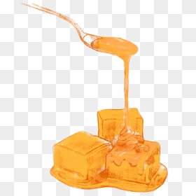 Caramel Sugar Syrup Has A Distinctive Odour And Taste, - Dessert, HD Png Download - syrup png