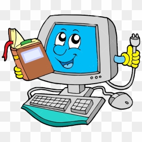 Laptop Computer Clip Art - Cartoon Images Of Computer, HD Png Download - computer.png