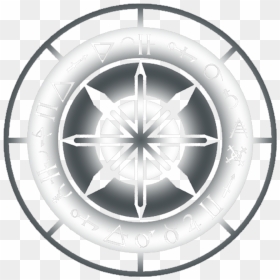 Compass Rose, HD Png Download - silver circle png