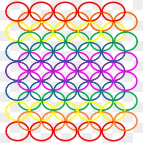 Circle, HD Png Download - rainbow line png