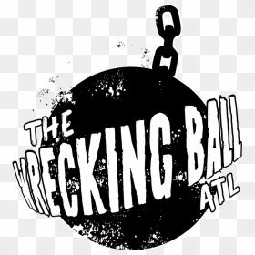 Wrecking Ball Atlanta Announces 2016 Lineup, - Wrecking Ball Drawing, HD Png Download - wrecking ball png