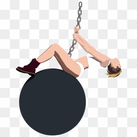 Miley Cyrus Wrecking Ball Illustration, HD Png Download - wrecking ball png