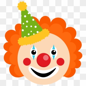 Transparent Clown Face Png - Clown Face Clip Art, Png Download - clown face png