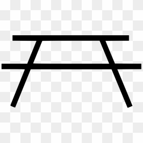 Picnic Table, HD Png Download - picnic table png