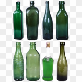 Soda Transparent Green Bottle - Glass Bottles Png, Png Download - sprite bottle png
