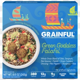 Green Goddess Head On Pic - Frozen Entrees Grainful Products, HD Png Download - goddess png