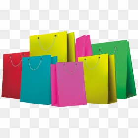 Paper Shopping Bag - Shopping Paper Bags Png, Transparent Png - paper bag png