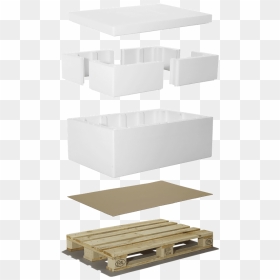 Palettenbox Als Explosionszeichnung - Plywood, HD Png Download - pallet png