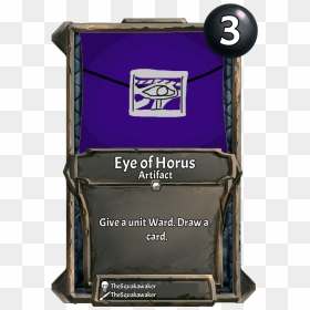 [card] Eye Of Horusweek - Portable Network Graphics, HD Png Download - eye of horus png