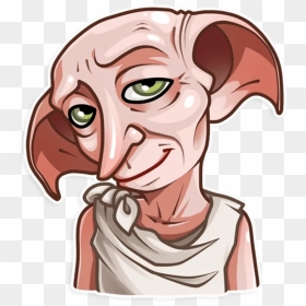Harrypotter Hp Dobby Sticker Adesivo Harry Potter - Harry Potter Dobby Clipart, HD Png Download - dobby png