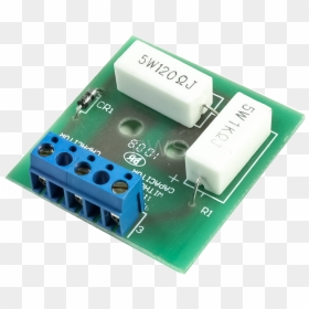 Microcontroller, HD Png Download - circuit board png