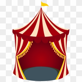 Circus Carpa Tent - Circus, HD Png Download - circus tent png