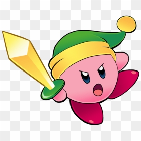Picture - Link Kirby Drawing, HD Png Download - link hat png
