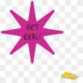 Black, Fuchsia, Free Image - Paper Flower Center Templates, HD Png Download - hanging stars png