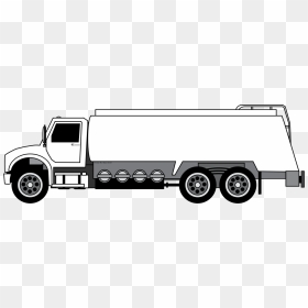 Oil And Gas Tanker Truck Clip Arts - Oil Truck Clip Art, HD Png Download - delivery truck png