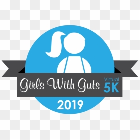 2019 Virtual 5k Logo, HD Png Download - guts png