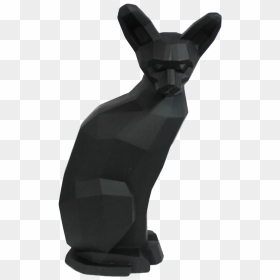 Abstract Black Cat Png Clipart - Rabbit, Transparent Png - black cat clipart png
