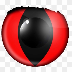 Cat Eye Red - Transparent Red Cat Eye, HD Png Download - cat eye png