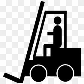 Forklift Clipart, HD Png Download - pallet png
